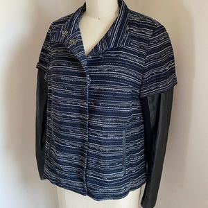 Veronica Beard snap button blazer jacket